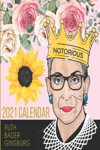 2021 Calendar Ruth Bader Ginsburg