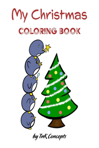 My Christmas coloring book