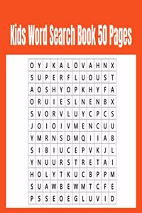Kids Word Search Book 50 Pages