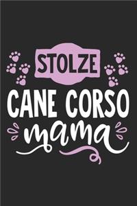Stolze Cane Corso Mama