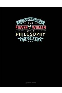 Never Underestimate The Power Of A Woman With A Philosophy Degree