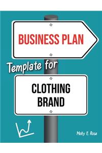 Business Plan Template For Clothing Brand