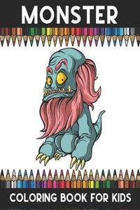 Monster Coloring Book For Kids