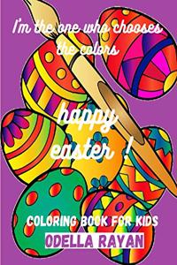 Happy Easter COLORING BOOK FOR KIDS