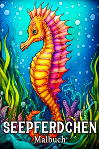 Seepferdchen Malbuch
