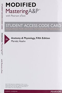 Modified Mastering A&p with Pearson Etext -- Valuepack Access Card -- For Anatomy & Physiology