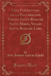 Vida Portentosa de la Esclarecida Virgen Santa Rosa de Santa MarÃ­a, Vulgo Santa Rosa de Lima (Classic Reprint)