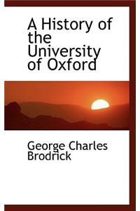 A History of the University of Oxford