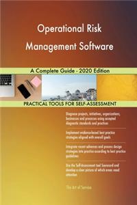 Operational Risk Management Software A Complete Guide - 2020 Edition