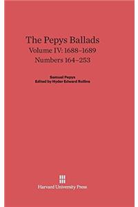 The Pepys Ballads, Volume IV, (1688-1689)