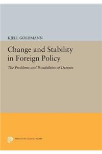 Change and Stability in Foreign Policy