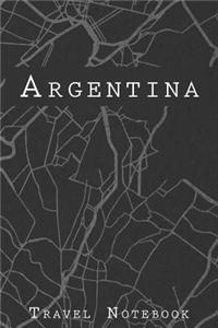 Argentina Travel Notebook