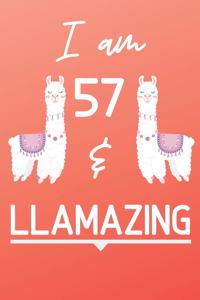 I Am 57 And Llamazing