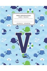 Primary Composition Notebook Grades K-2 Story Journal V