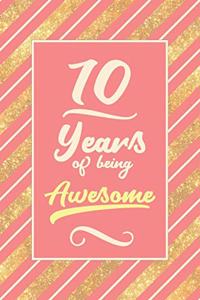 70th Birthday Journal