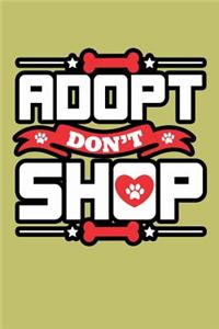 Adopt Don'T shop