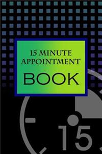 15 Minute Appointment Book