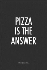 Pizza Is The Answer
