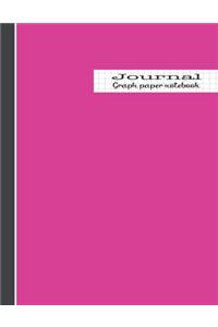 Graph paper notebook journal