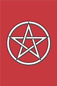 White Pentacle Pagan Notebook