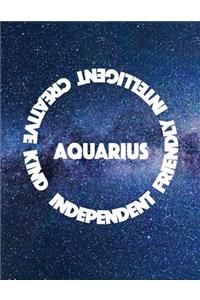 Aquarius Independent Friendly Intelligent Creative Kind