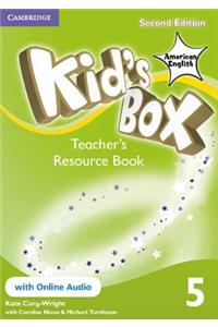 Kid's Box American English Level 5 Teacher's Resource Book with Online Audio