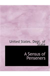 A Sensus of Penseners