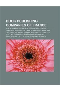 Book Publishing Companies of France