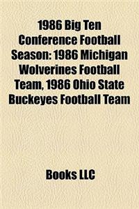 1986 Big Ten Conference Football Season