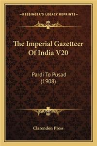Imperial Gazetteer of India V20