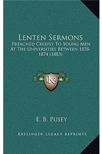 Lenten Sermons