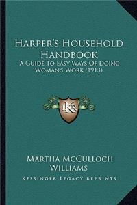 Harper's Household Handbook