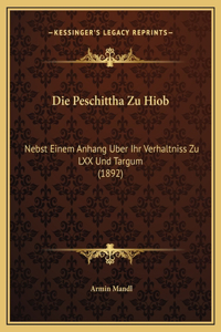 Die Peschittha Zu Hiob