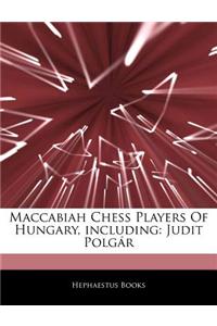 Maccabiah Chess Players of Hungary, Including