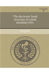 The Electronic Band Structure of Cobalt Disulfide(100).