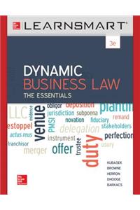 Learnsmart Standalone Access Card for Dynamic Business Law: The Essentials