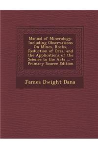 Manual of Mineralogy