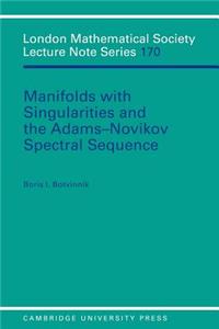 Manifolds with Singularities and the Adams-Novikov Spectral Sequence