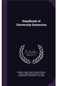 Handbook of University Extension