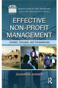 Effective Non-Profit Management