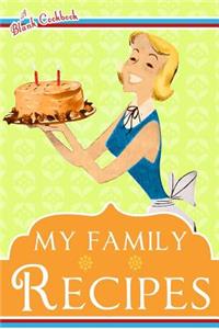 Blank Cookbook