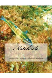 Notebook - Large Size - 100 Pages - Only Sea Collection