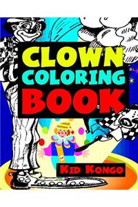 Clown Coloring Book