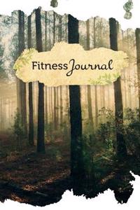 Fitness Journal: 50 Pages, 5.5 X 8.5 Mystic Forest