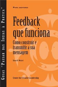 Feedback That Works
