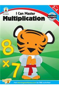 I Can Master Multiplication, Grades 3 - 4