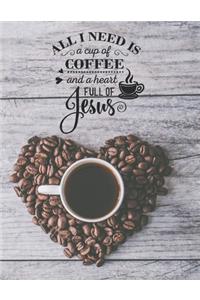 All I need is coffee and Jesus