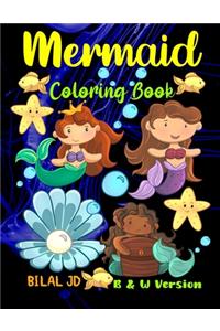 Mermaid Coloring Book