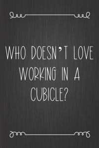 Who Doesn't Love Working In A Cubicle?