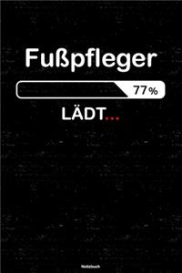 Fußpfleger Lädt... Notizbuch
